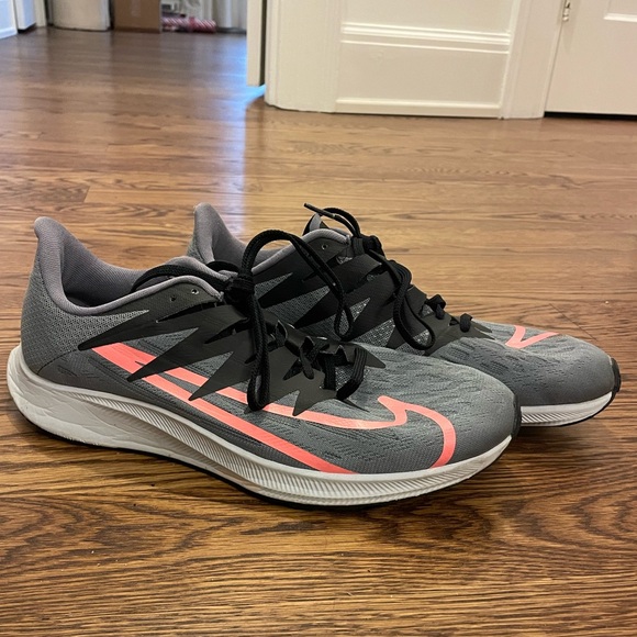 Nike Zoom Rival Coral and Gray, size 10, good condition - Picture 1 of 4